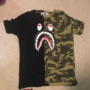 Bape shark t-shirt